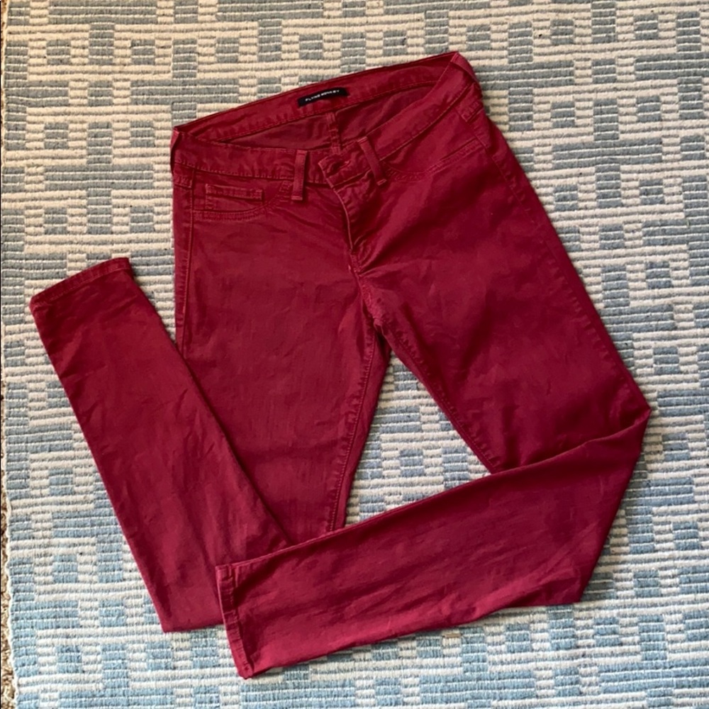 Red Skinny Jeans